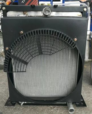Weifang K4102P3 Jeneratör Ağır Kamyon Radyatörü 670MM Yükseklik
