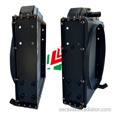 Weichai K4105ZD Üst Orta Viraj Alt Sol Düz D Alt 45 Port Mühendislik Makineleri Radyatör Aksesuarları
