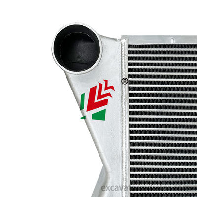 YT 6100-CR4 Otobüs Radyatörü Alüminyum yolcu arabası Soğutma Sistemi otobüs ve Otomobil Parçaları için intercooler Brazed soğutma sistemi