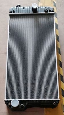 465 * 890mm Perkins Jeneratör Radyatörü, 2 Sıralı Ağır Hizmet Kamyon Radyatörü