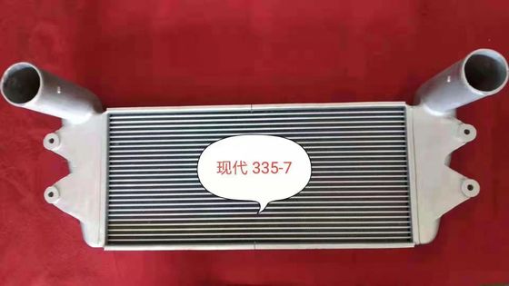 HYUNDAI R335-7 Ekskavatör için 62mm Kamyon Intercooler Montajı
