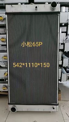 D65EX - 15EO Bakır Buldozer Radyatör Dört Sıra Tüp 40KG
